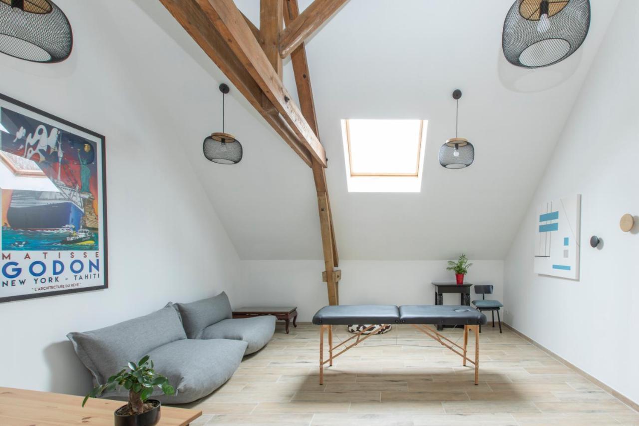 Aux Petits Lapins De Sorval, Sauna Prive, Fitness Selvigny Exterior photo