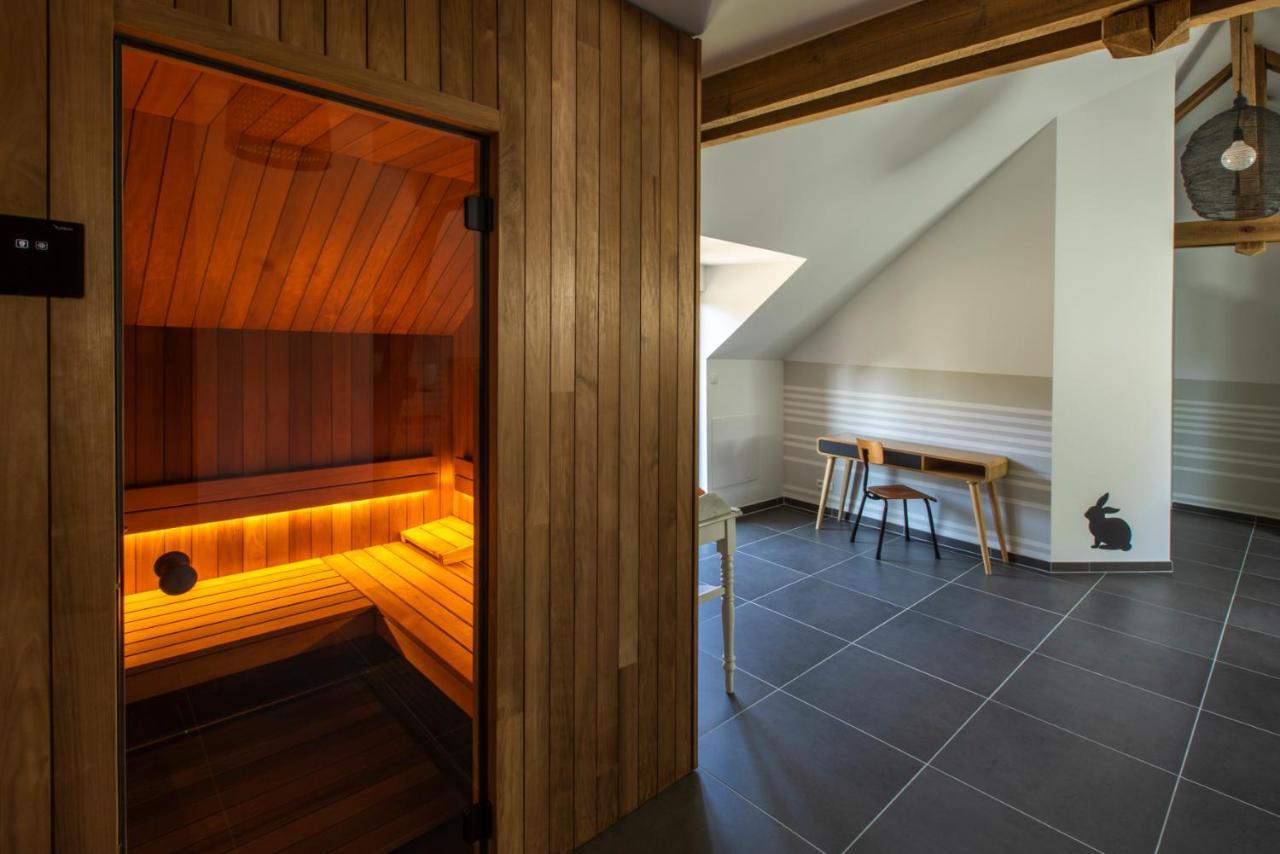 Aux Petits Lapins De Sorval, Sauna Prive, Fitness Selvigny Exterior photo