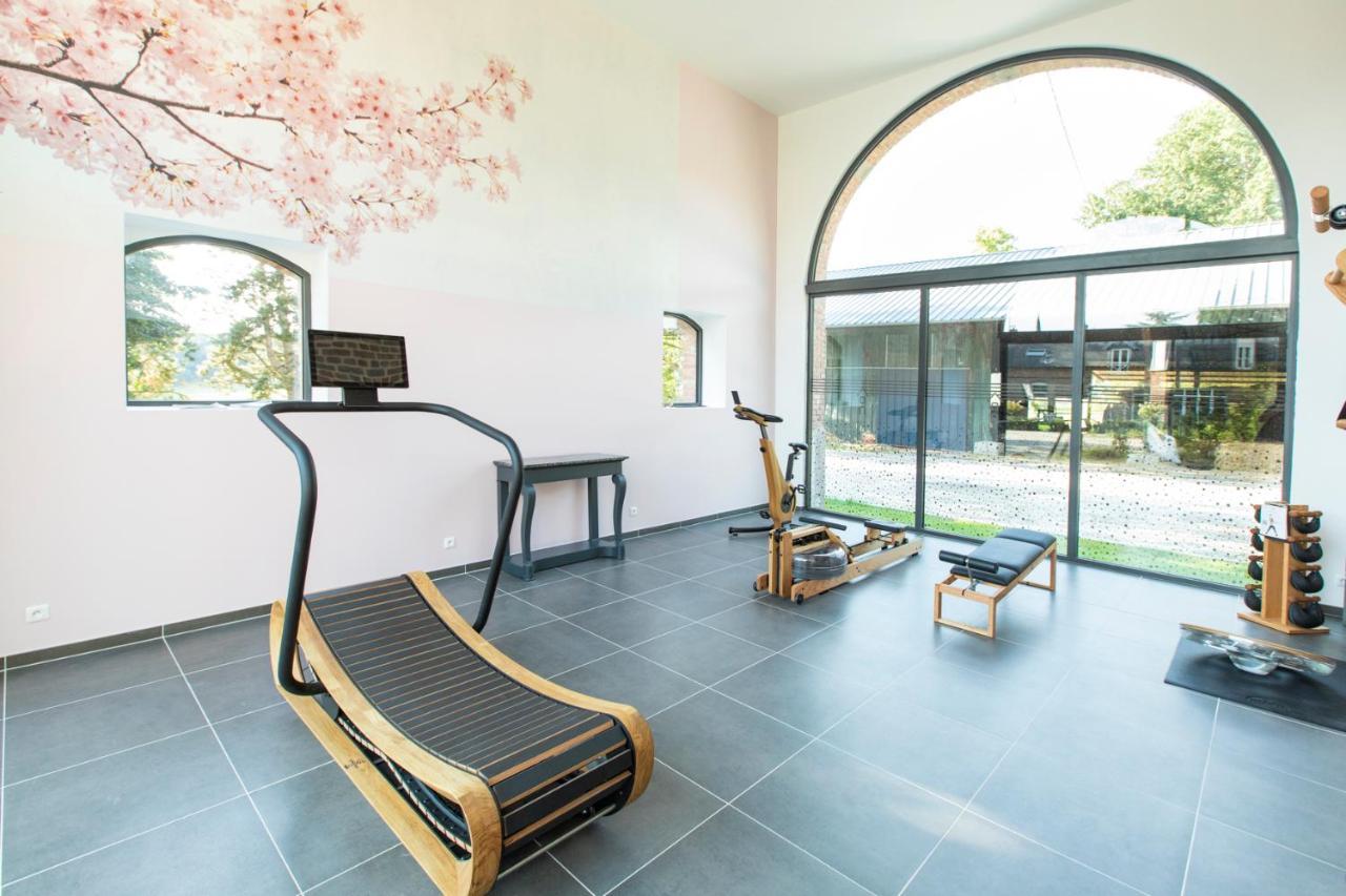 Aux Petits Lapins De Sorval, Sauna Prive, Fitness Selvigny Exterior photo