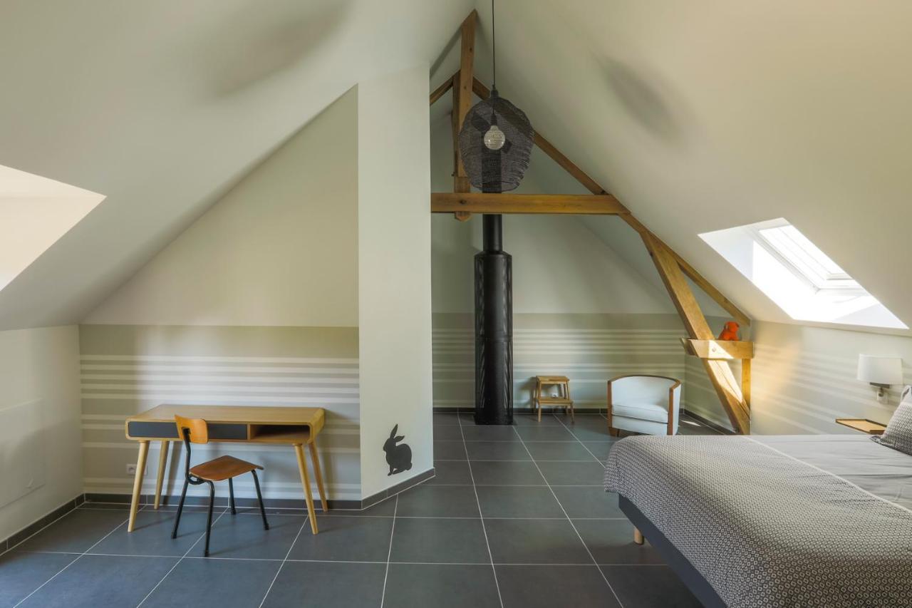 Aux Petits Lapins De Sorval, Sauna Prive, Fitness Selvigny Exterior photo